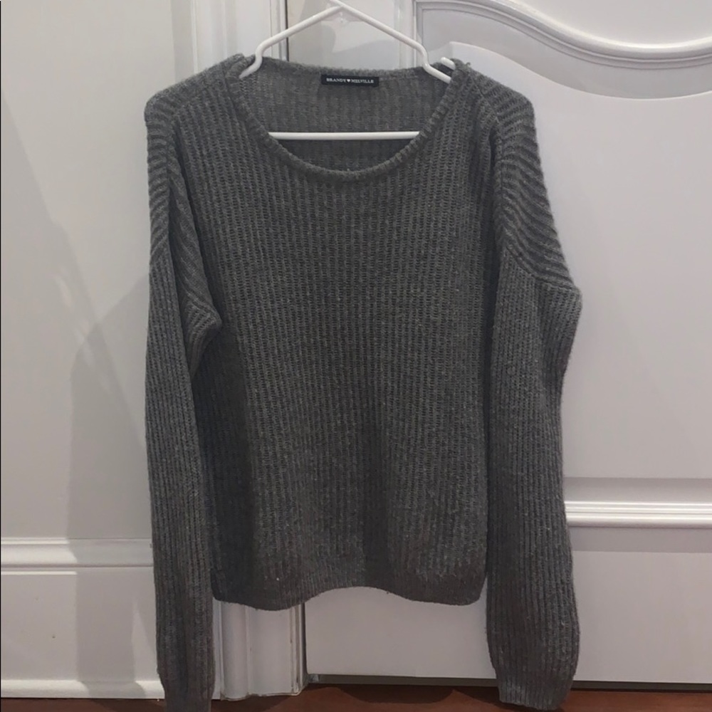 Brandy Melville Gray Sweater